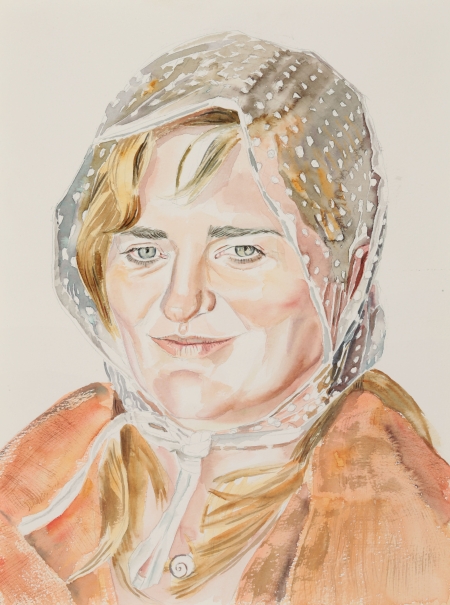 Unter der Haube7 2013_Aquarell_38 cm x 27 cm_240 Euro_©_Mona_Wolfs